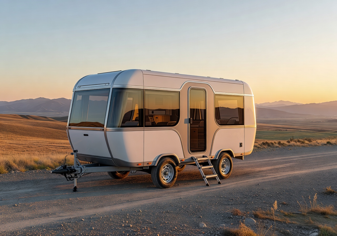 E5 Travel Home mobile portable house on wheels designed for travel and mobility