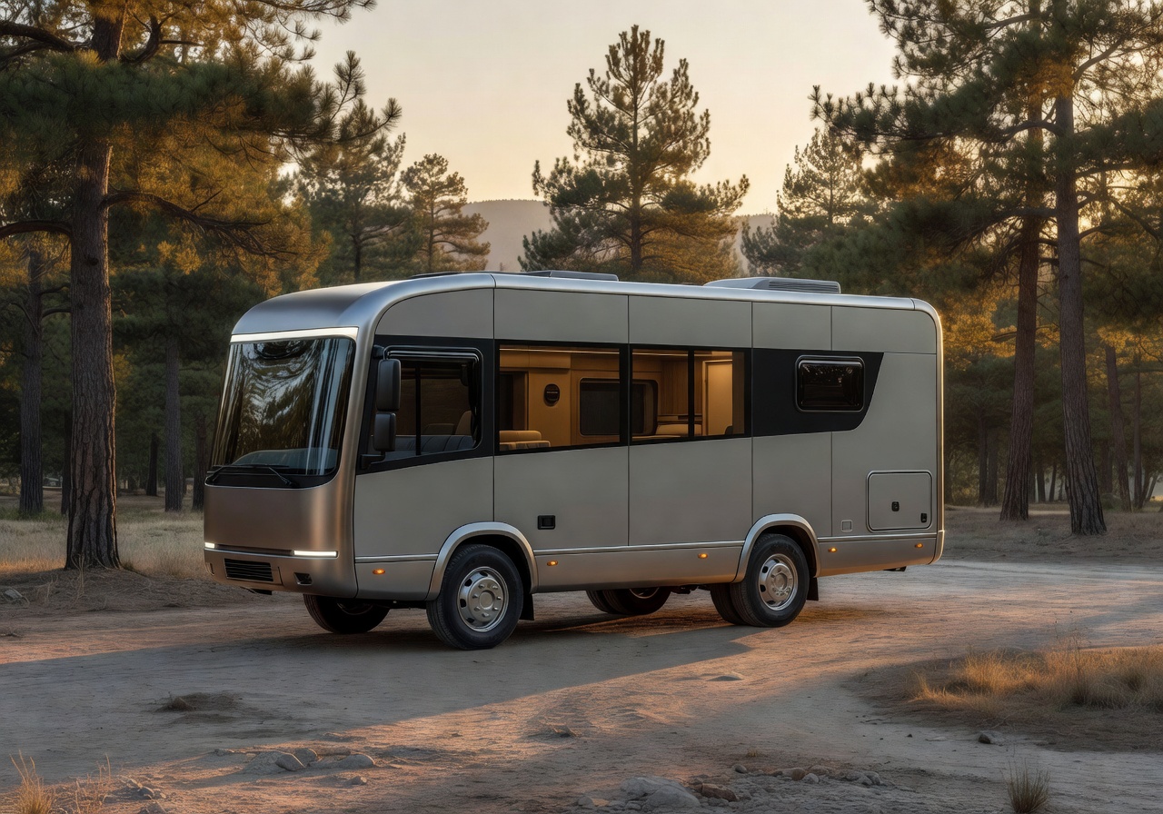 Model E5 Travel Home mobile living space on wheels