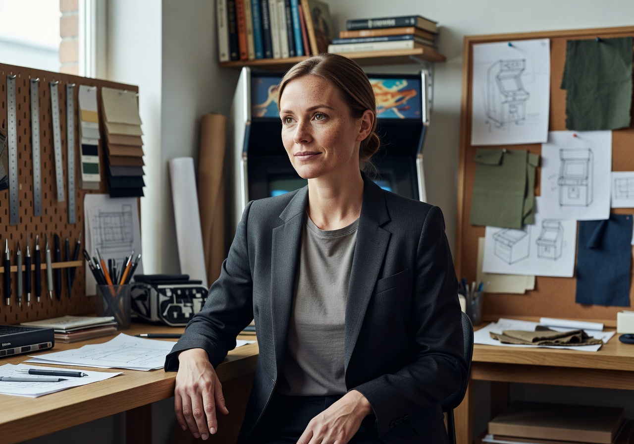 Portrait of Anna Lindqvist, Head of Design at Arcadevistahop