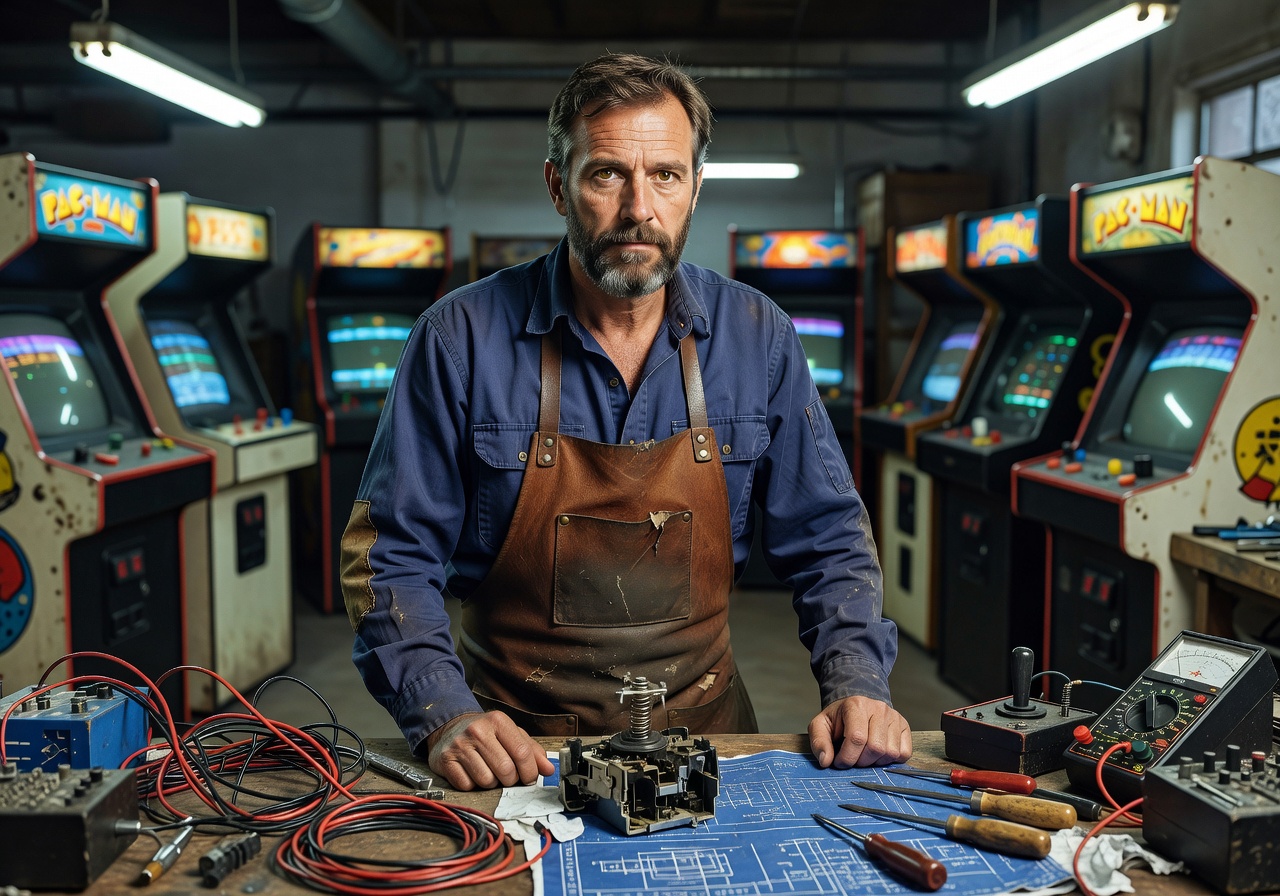 Portrait of Marcus Hoffmann, Chief Engineer at Arcadevistahop