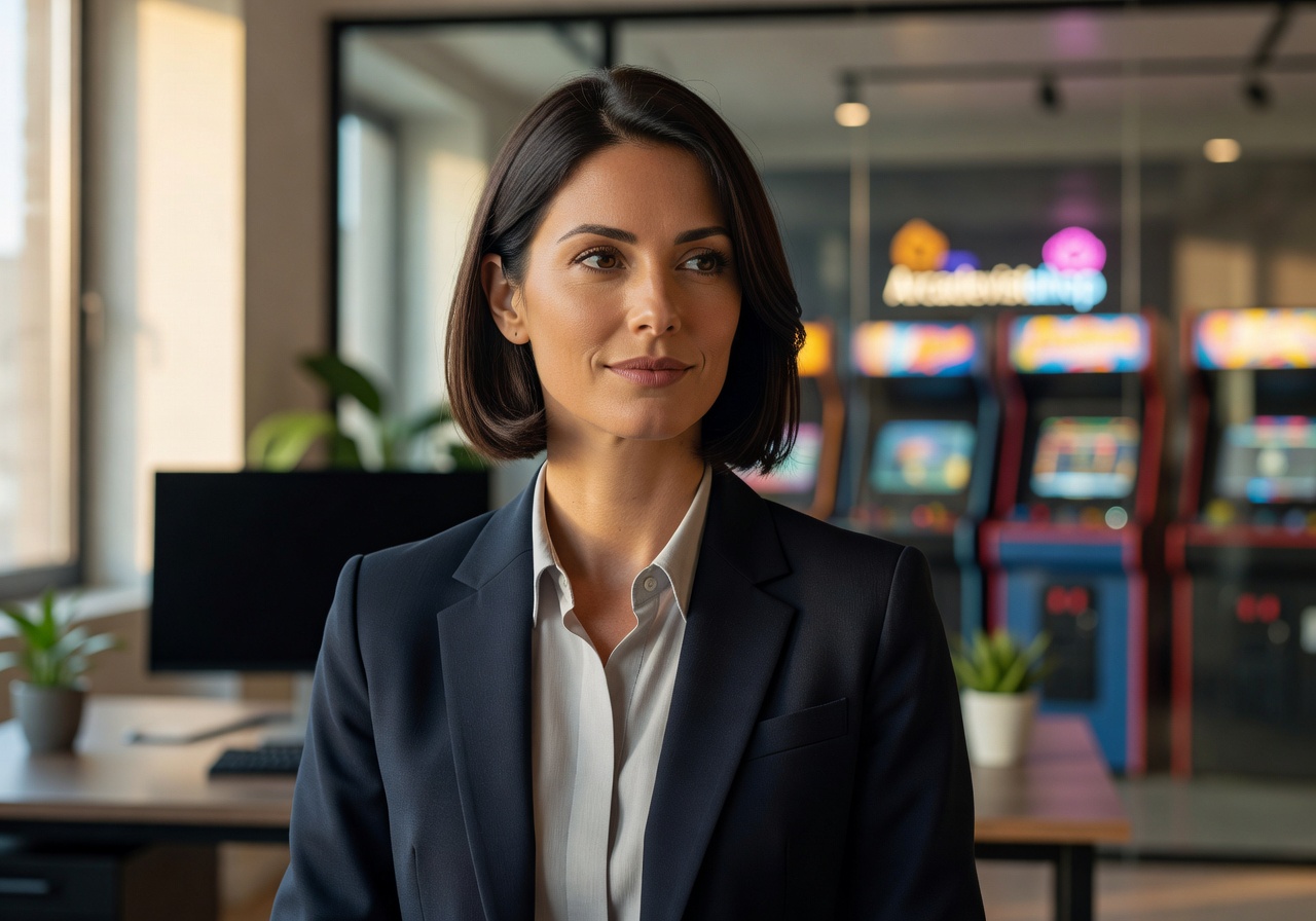 Portrait of Sofia Rossi, Operations Director at Arcadevistahop